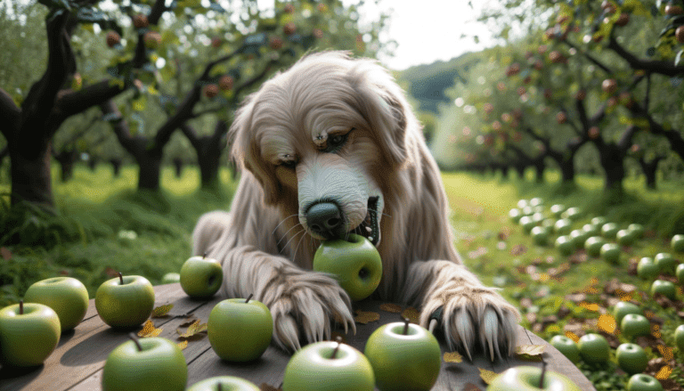 Mag een hond appels eten?