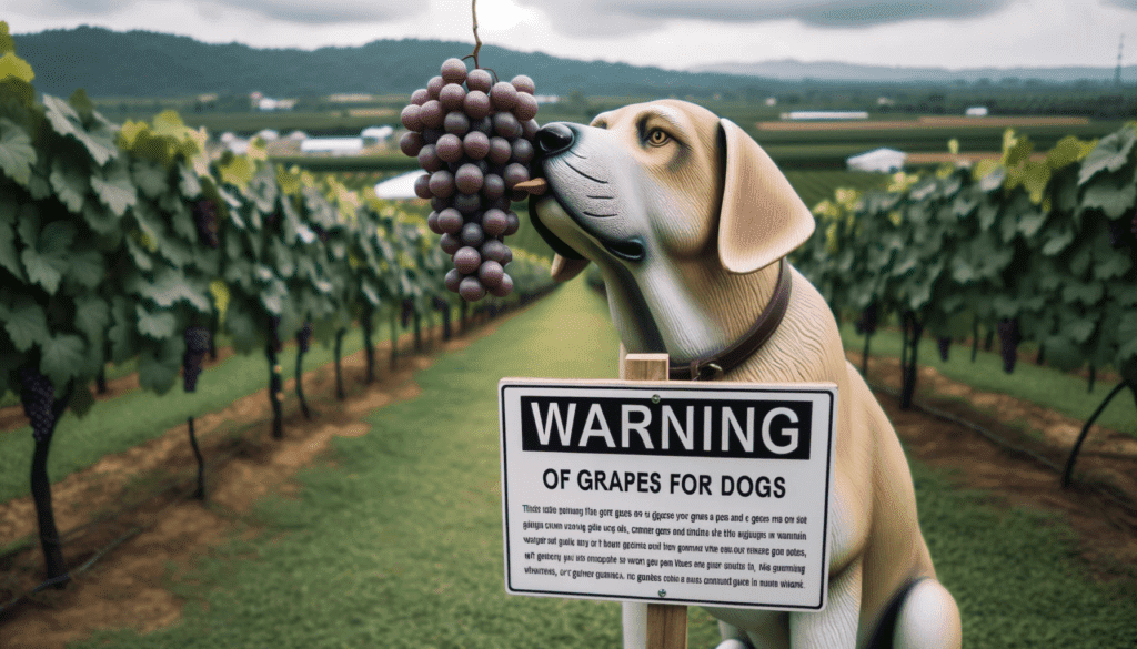 Mag een hond druiven eten? Nee!