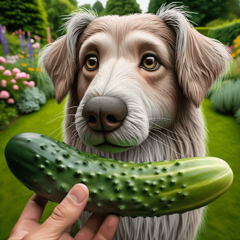 Mag een hond komkommer eten?
