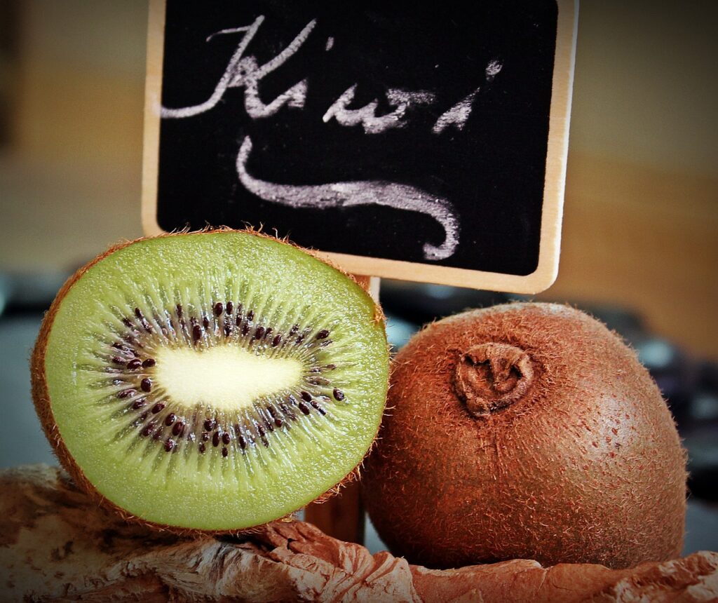 kiwi als snack voor honden